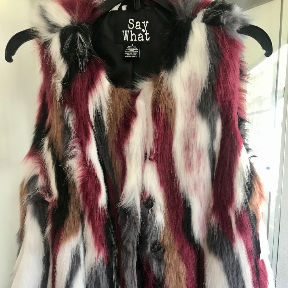 Say What vest jacket